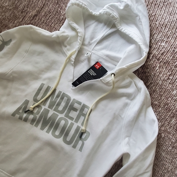 Under Armour White Hoodie - Picture 2 of 6